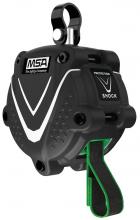 MSA Safety 64013-00F - V-SHOCK PFL, 10' (3m), single-leg, 36CL snaphook, steel carabiner (top), ANSI Z3