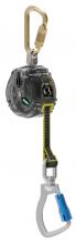 MSA Safety 63013-00CCA - V-TEC WEB PFL, 10' (3m), single-leg, aluminum swivel carabiner, steel carabiner